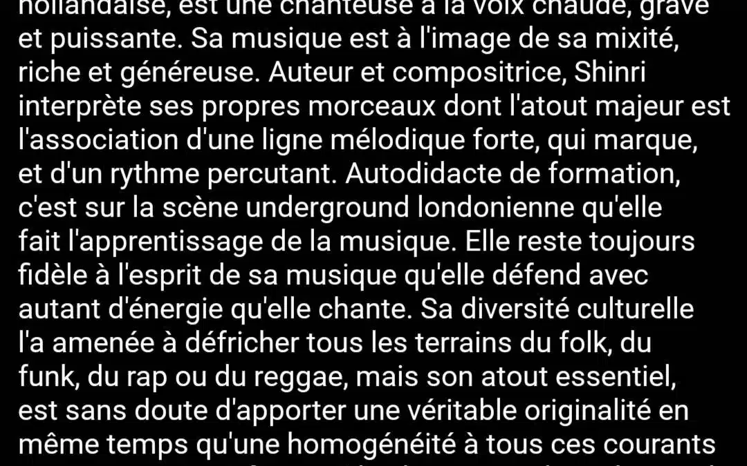 VENDREDI 11 SEPTEMBRE 22H00